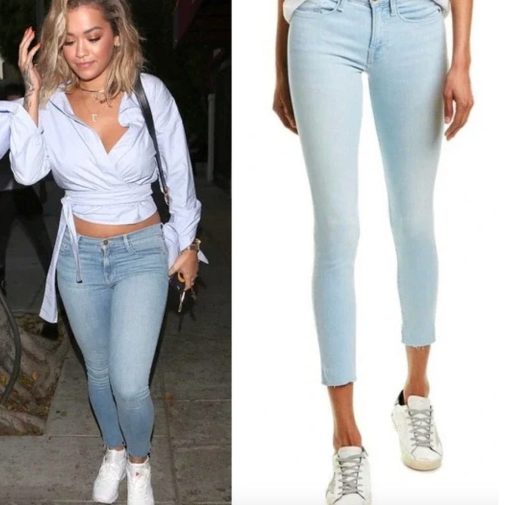 FRAME Le Skinny de Jeanne – Size 27 (Saville Wash)
